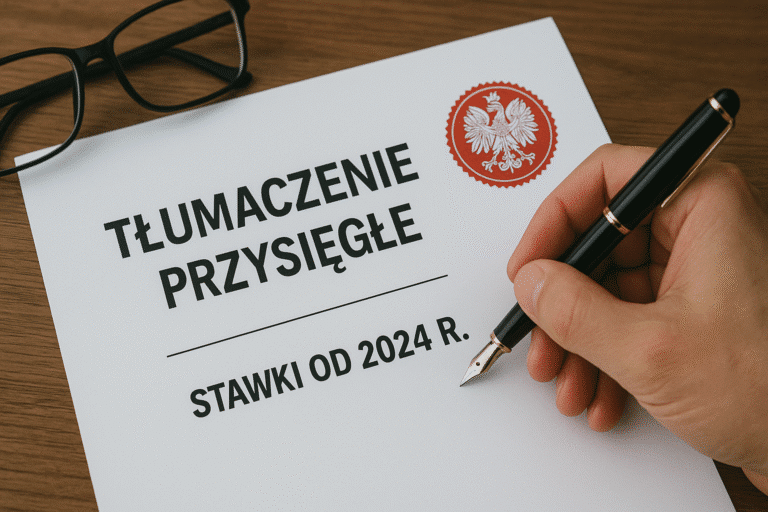 Tłumaczenia przysięgłe języka angielskiego – co warto wiedzieć o stawkach i sytuacjach obowiązkowych